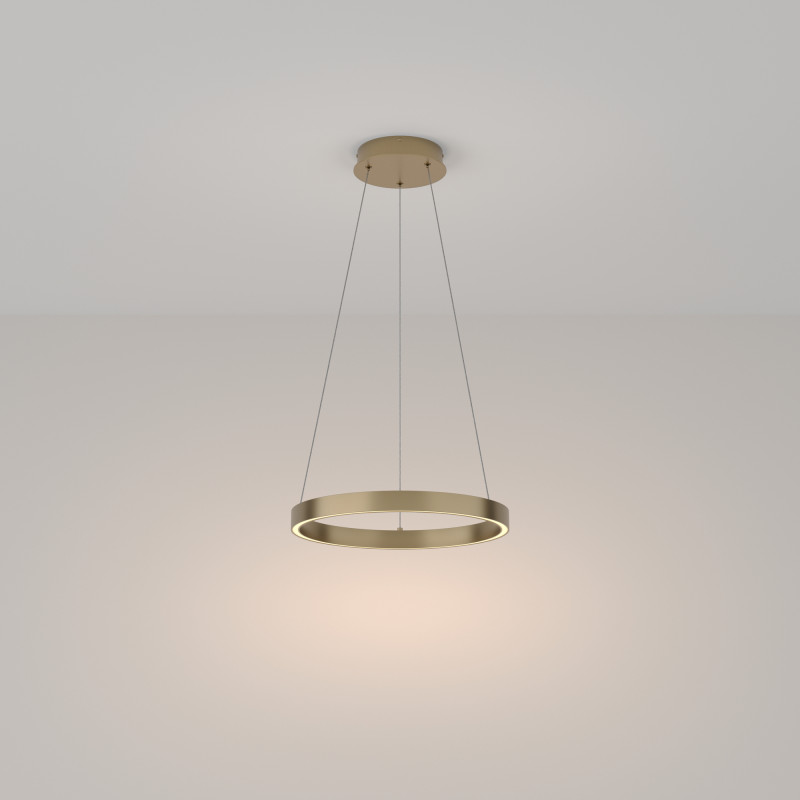 Светильник 40 см, 25W, 3000K Maytoni MOD058PL-L22BS3K, латунь