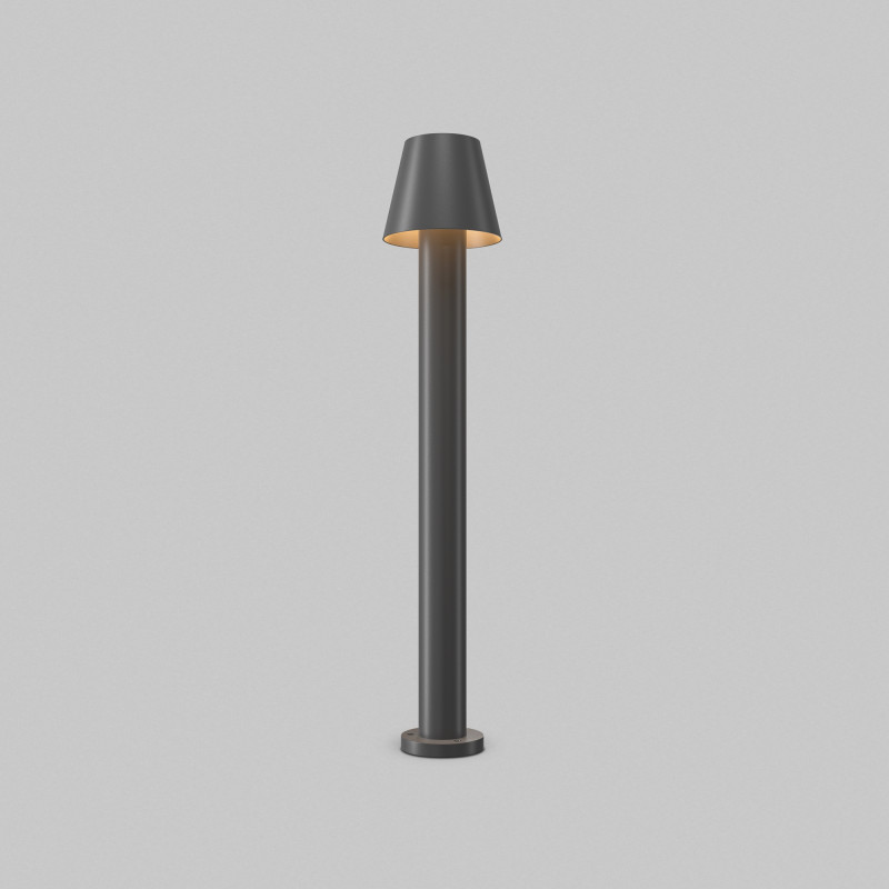 Светодиодный светильник 80 см, 5W, 3000K, Maytoni Harz O421FL-L5GF, графит