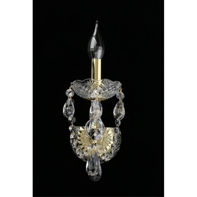 Бра 21*12*30 см, 1*E14, 40W, Aployt Koletta APL.755.11.01, золотой