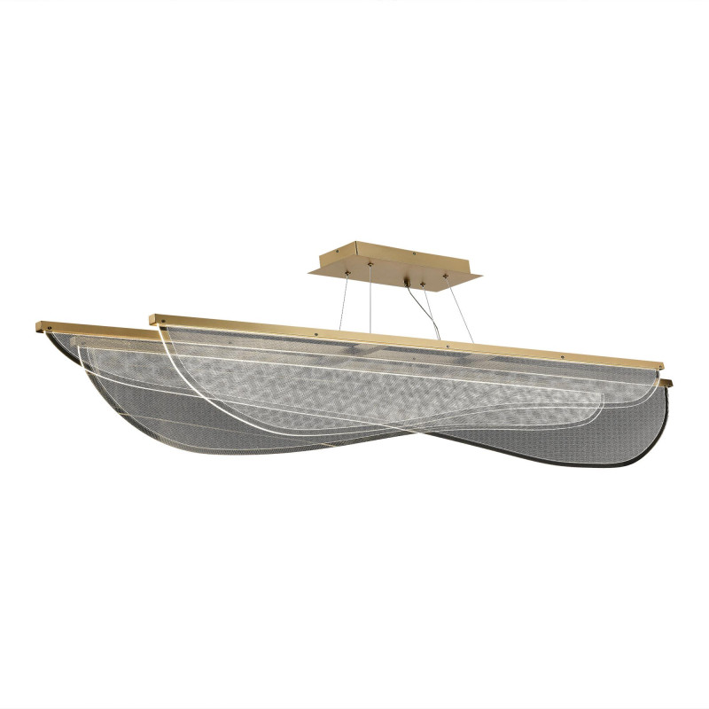 Светильник 120 см, 60W, 4000K, ST Luce Fesale SL6509.223.01, матовое золото
