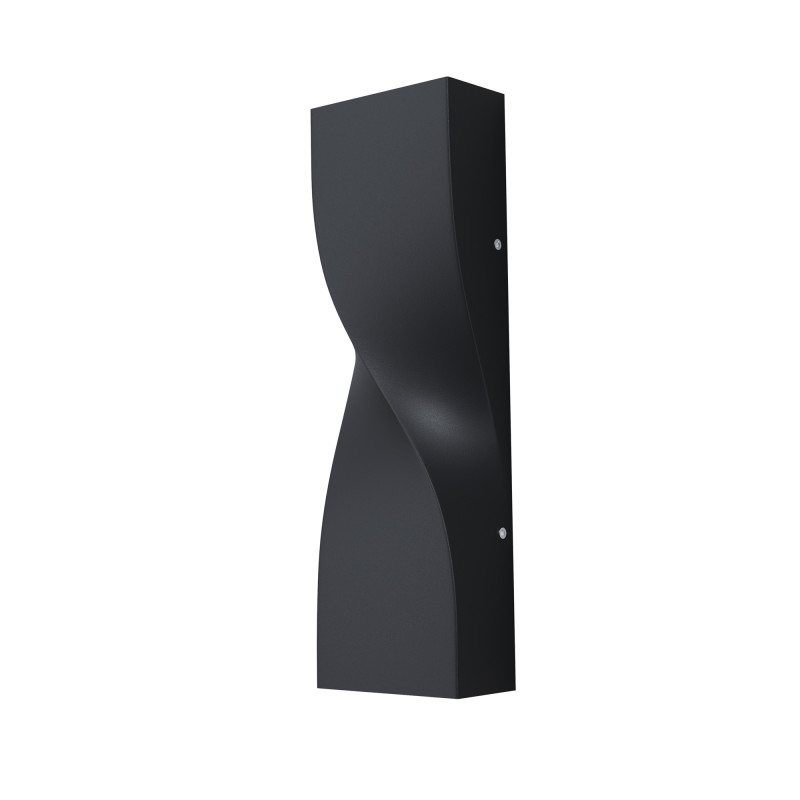 Настенный светильник Maytoni LED Twist O040WL-L11B3K, 11W LED, 3000K, черный