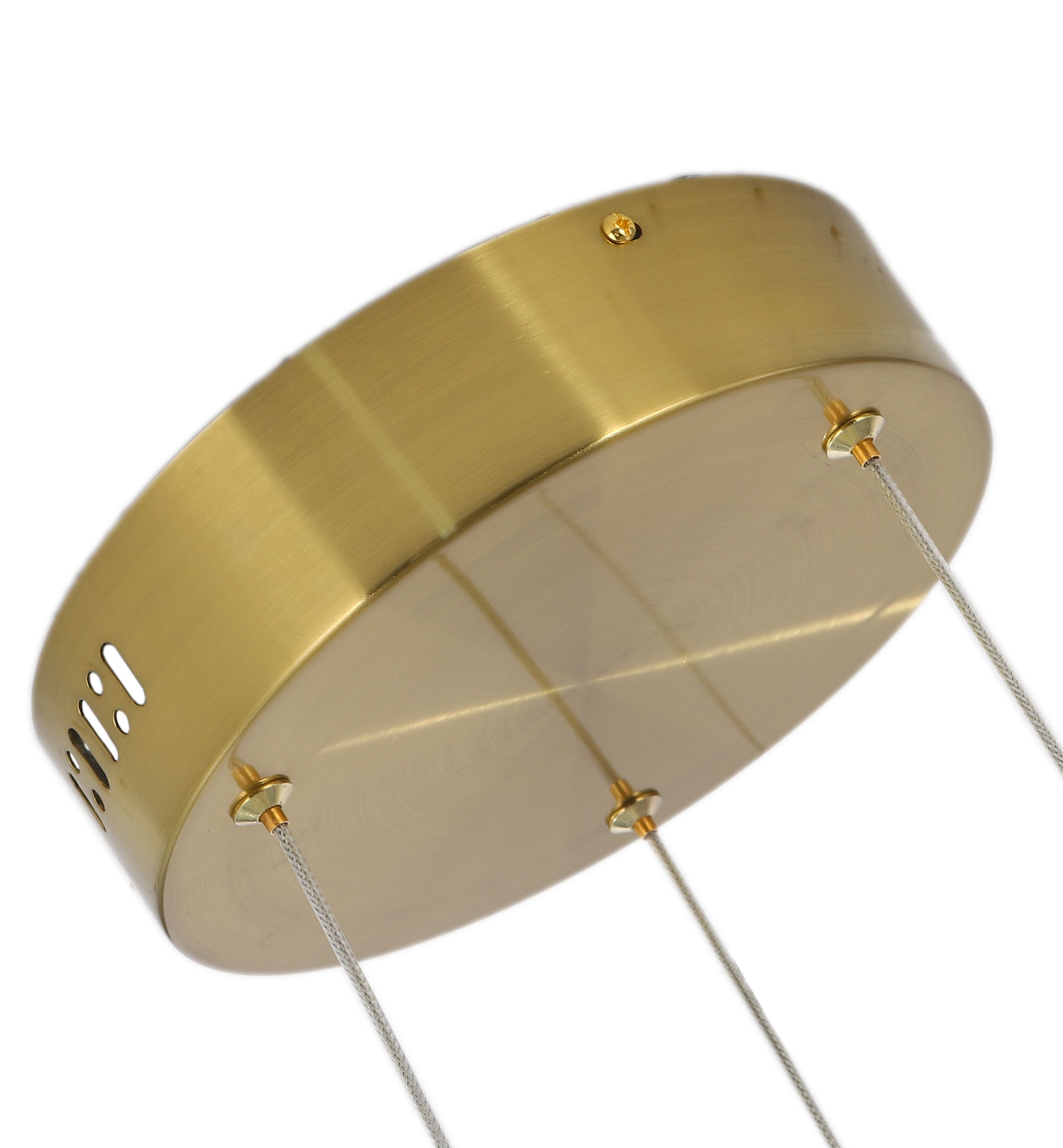 Светильник подвесной 40/60/80 см, LED 114W 3000/4000/6000K бронза Zortes Lidia1 ZRS.30111.114