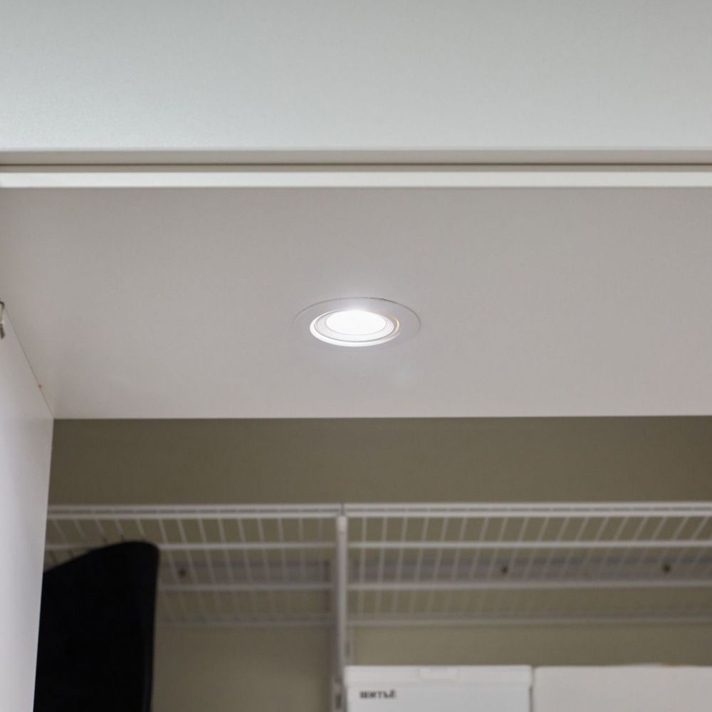 Встраиваемый светодиодный светильник 9,5 см, 6W, 4200K 9914 LED WH белый Elektrostandard