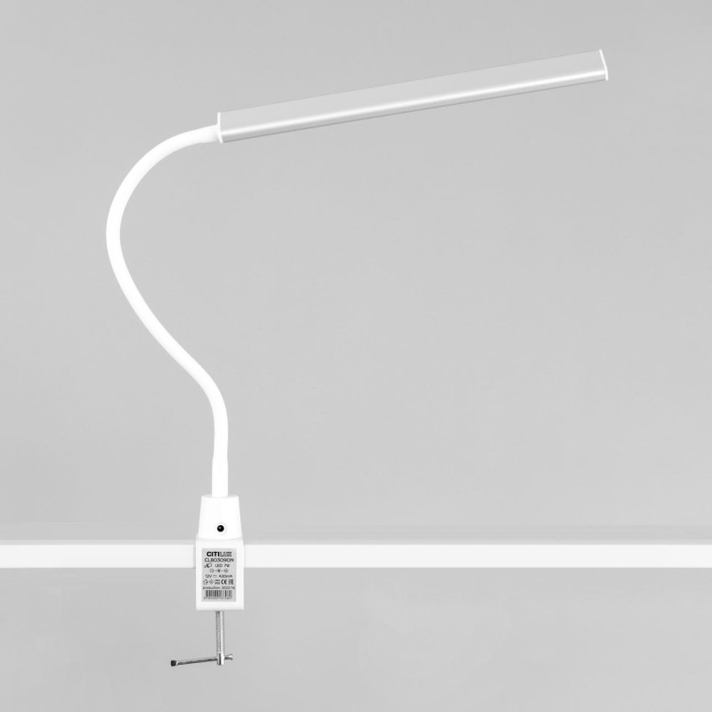 Белая лампа на струбцине Citilux CL803090N Рио