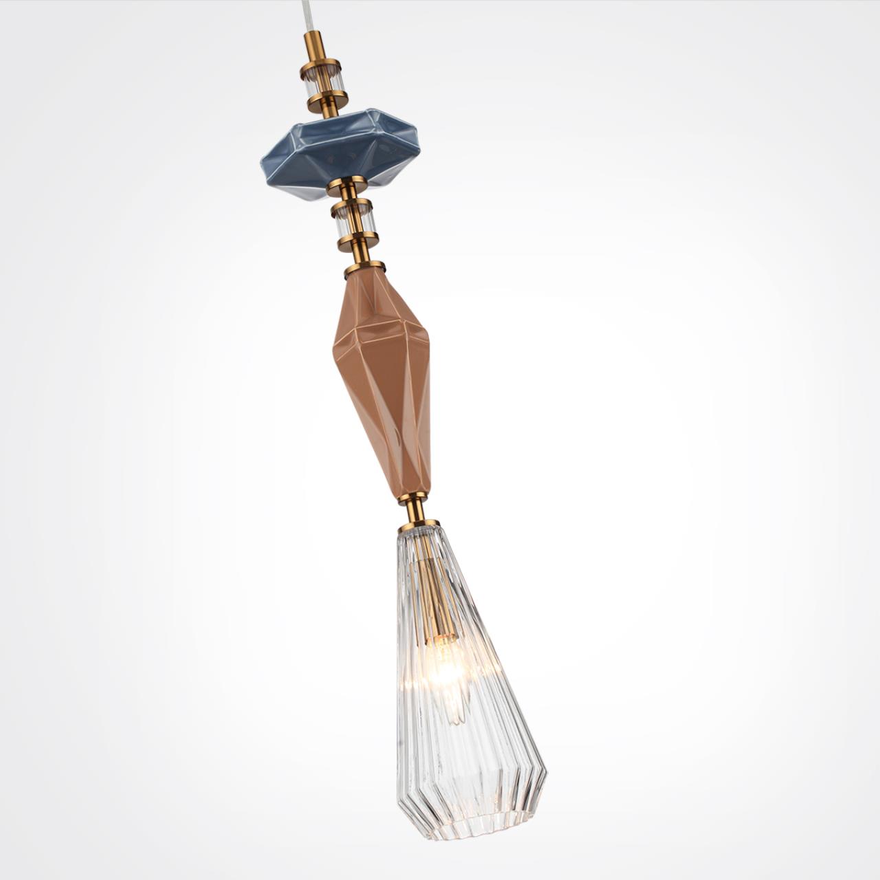 Подвес 1*E14*1*40W Odeon Light Terra 5414/1B, античная бронза