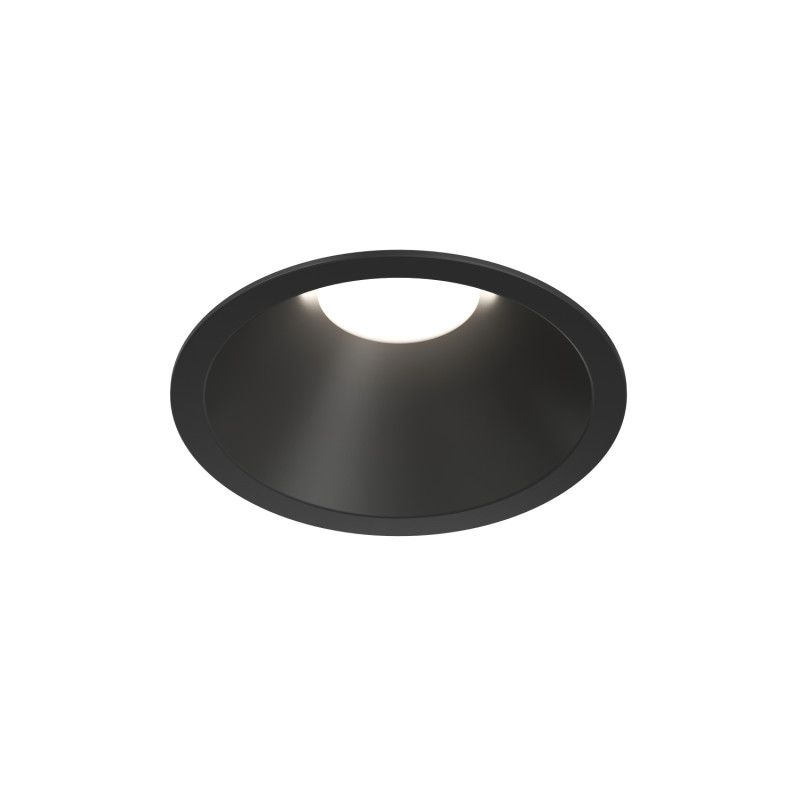 Встраиваемый светильник *8,4*7 см, *LED*975Lm, 3000-4000-6000K, Denkirs Shine Glow DK2431-BK, черный матовый