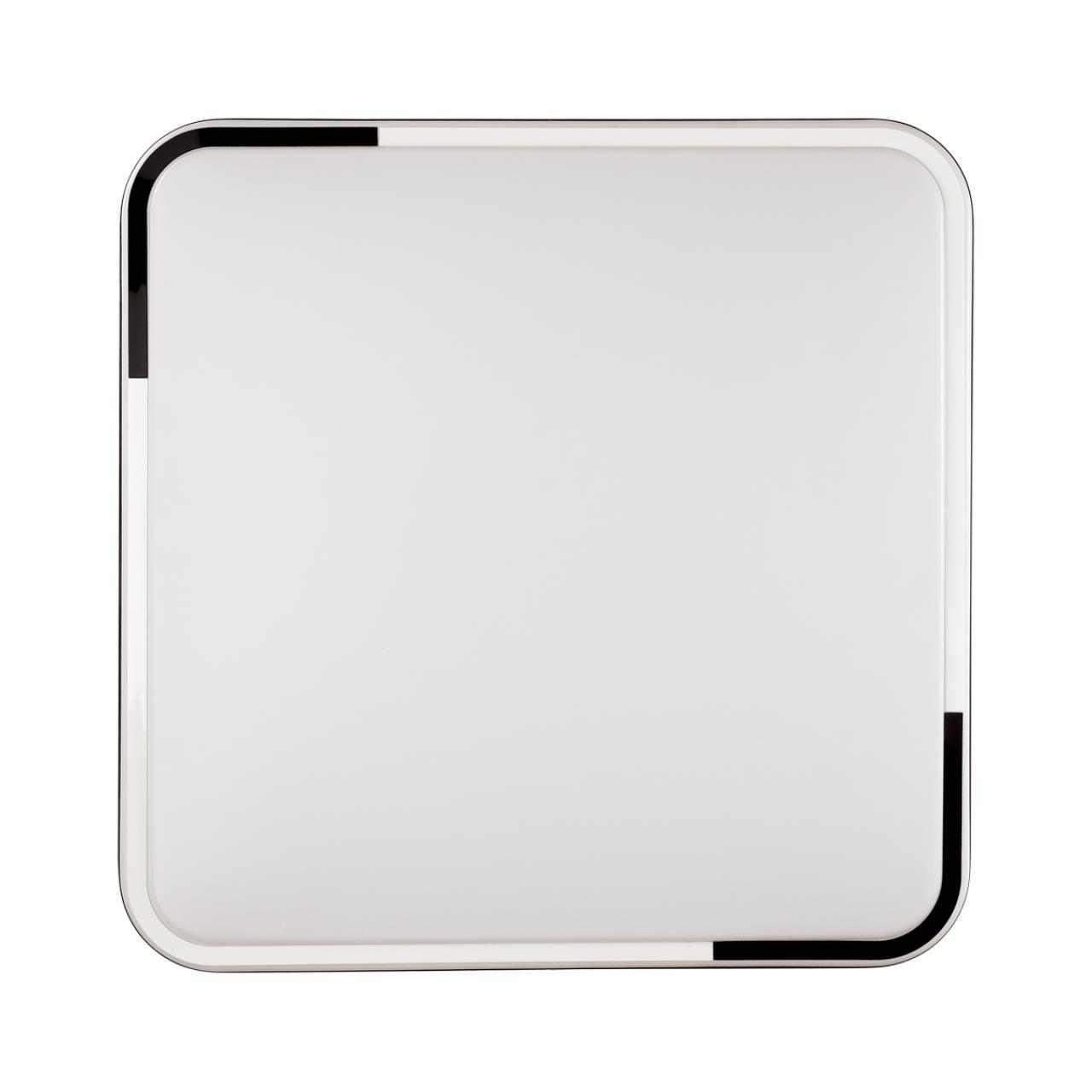 Cветильник 33*6,8 см, LED 30W, 4000 К, IP43, белый/черный, пластик Sonex Orso, 3059/CL