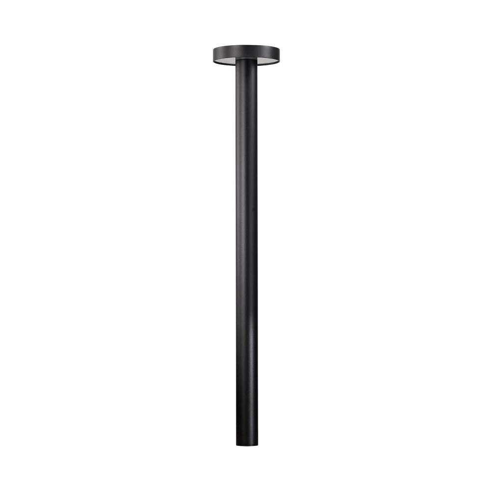 Уличный столб 14*82 см, 1*LED, 12W, 4000K, Favourite Grybas 4640-1F, черный матовый