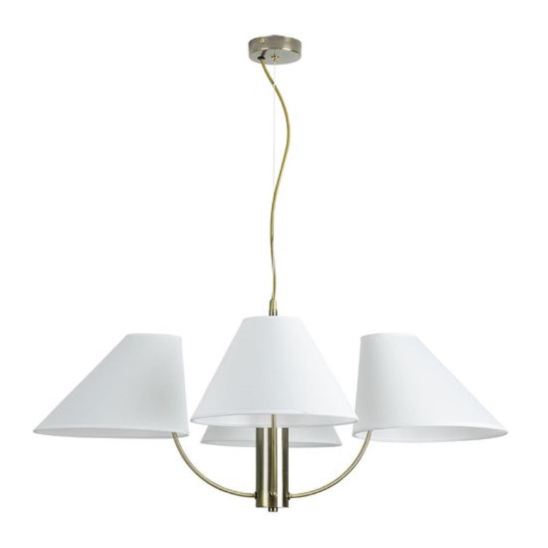 Подвесная люстра 85 см, Arte Lamp RONDO A4086LM-4AB, бронза