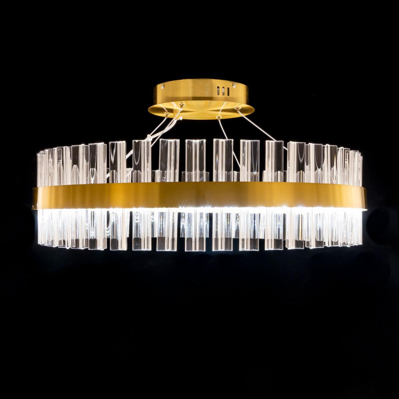 Светодиодный светильник 60 см, 60W, 3000-5500K, Citilux Рианна CL337063, бронза
