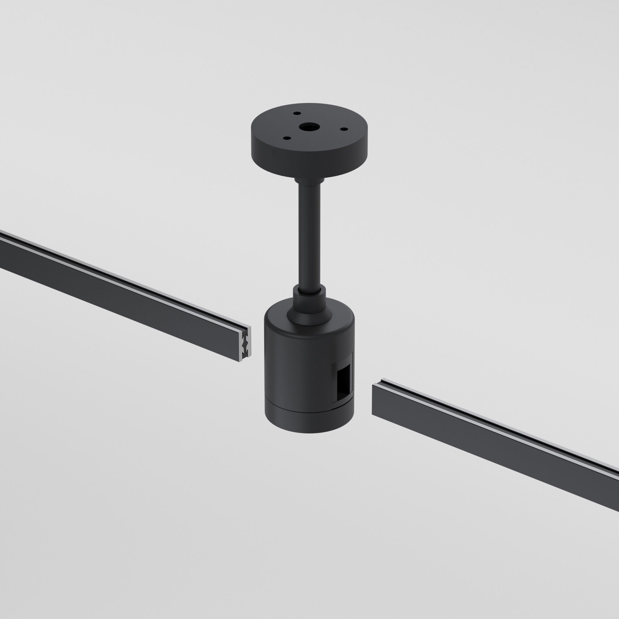 Декоративная стойка с коннектором h121mm Elektrostandard Esthetic Magnetic SMALL 85145/00, черный