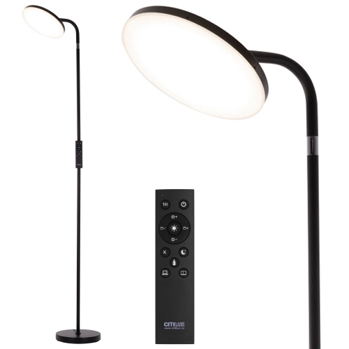 Торшер 175 см, 36W, 2700-6500K, Citilux SOLO CL804061 LED, черный