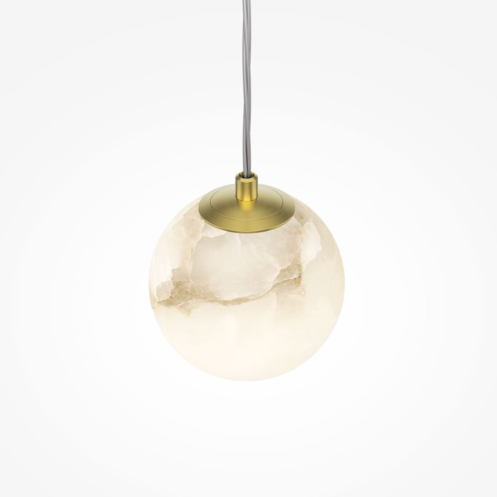 Подвесной светильник 10 см, 5W, 2700-4000K, Yora Maytoni MOD464PL-L5BSK, латунь