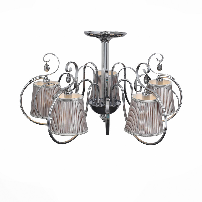 Люстра потолочная 74 см, 40W,  EVOLUCE  AZZURRO  SL177.102.05  Хром