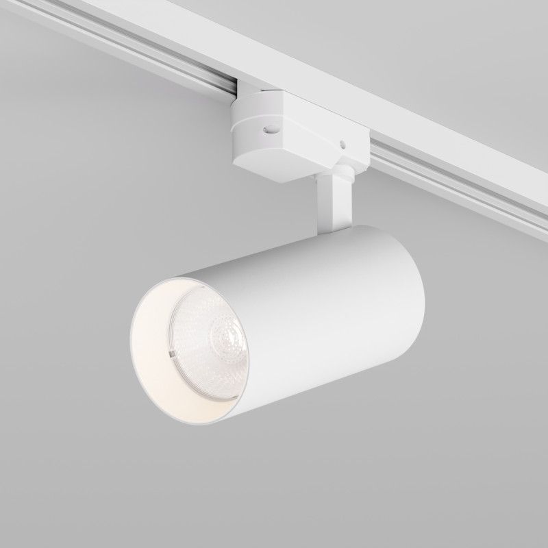 Светильник на шине 14,5*7*21- см, *LED*24W, 3000K, Denkirs SOLID KOPER DK6453-WH, белый алюминий