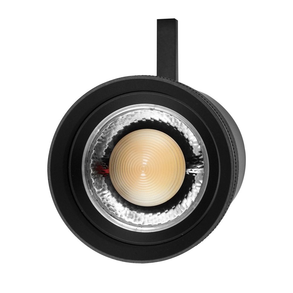 Светильник профессиональный тушка BARRA/QUATTRO высокого качества света с углом рассеивания 20-55G *9,4*18 см, *40W, 2700-4200-6000K, Lightstar Canno Pro 304407, Черный