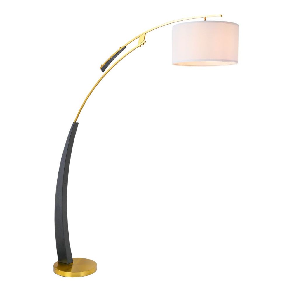 Торшер 180 см, Lussole Franklin LSP-5027, черный-бронза