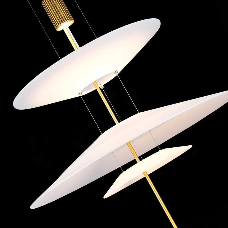 Люстра подвесная 50 см, 15W 3000K ST LUCE ISOLA SL6101.213.01 Золотистый