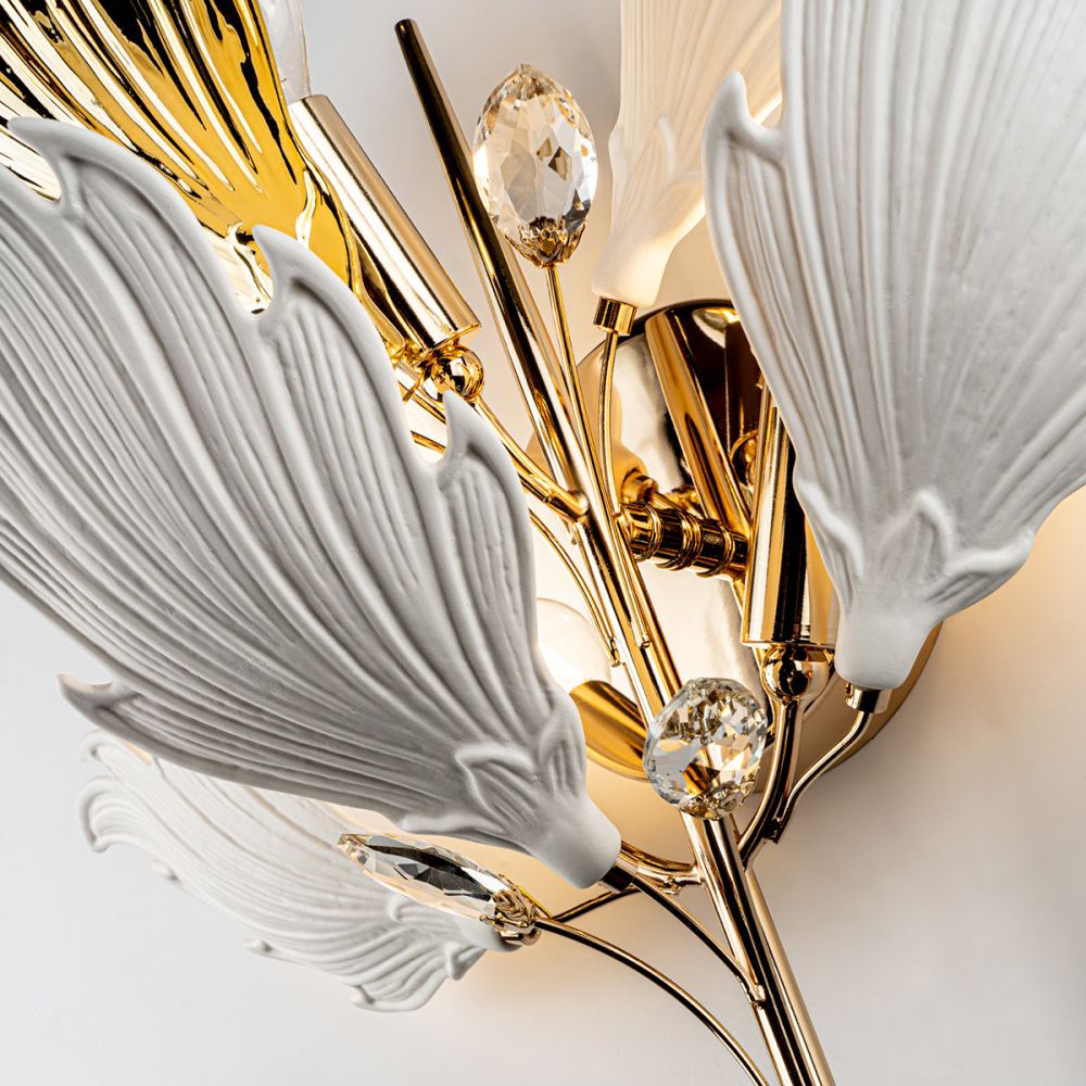 Бра 45*26*-34,5 см, 3*Е14*40W, Modelux  ML.6869.450 GD, Золото