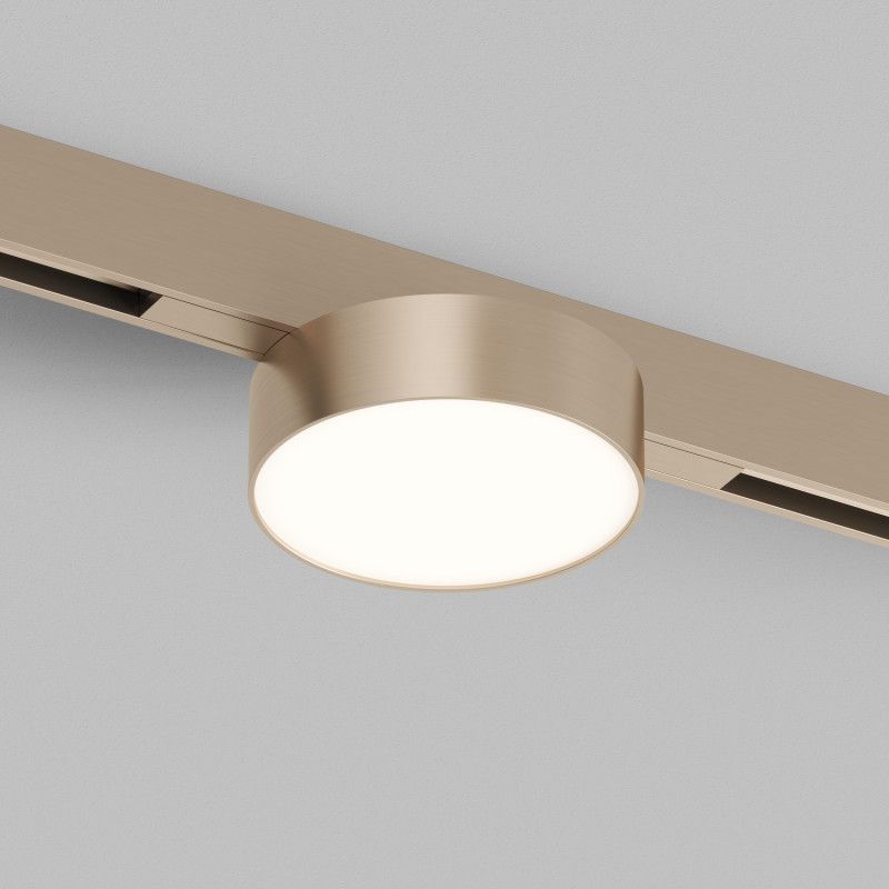 Светильник на шине 16*9,5*5,4 см, *LED*8W, 3000K, Denkirs SHINE PRIME FLOW 3000К | ШАЙН ПРАЙМ ФЛОУ 3000К DK4762-CP, шампань