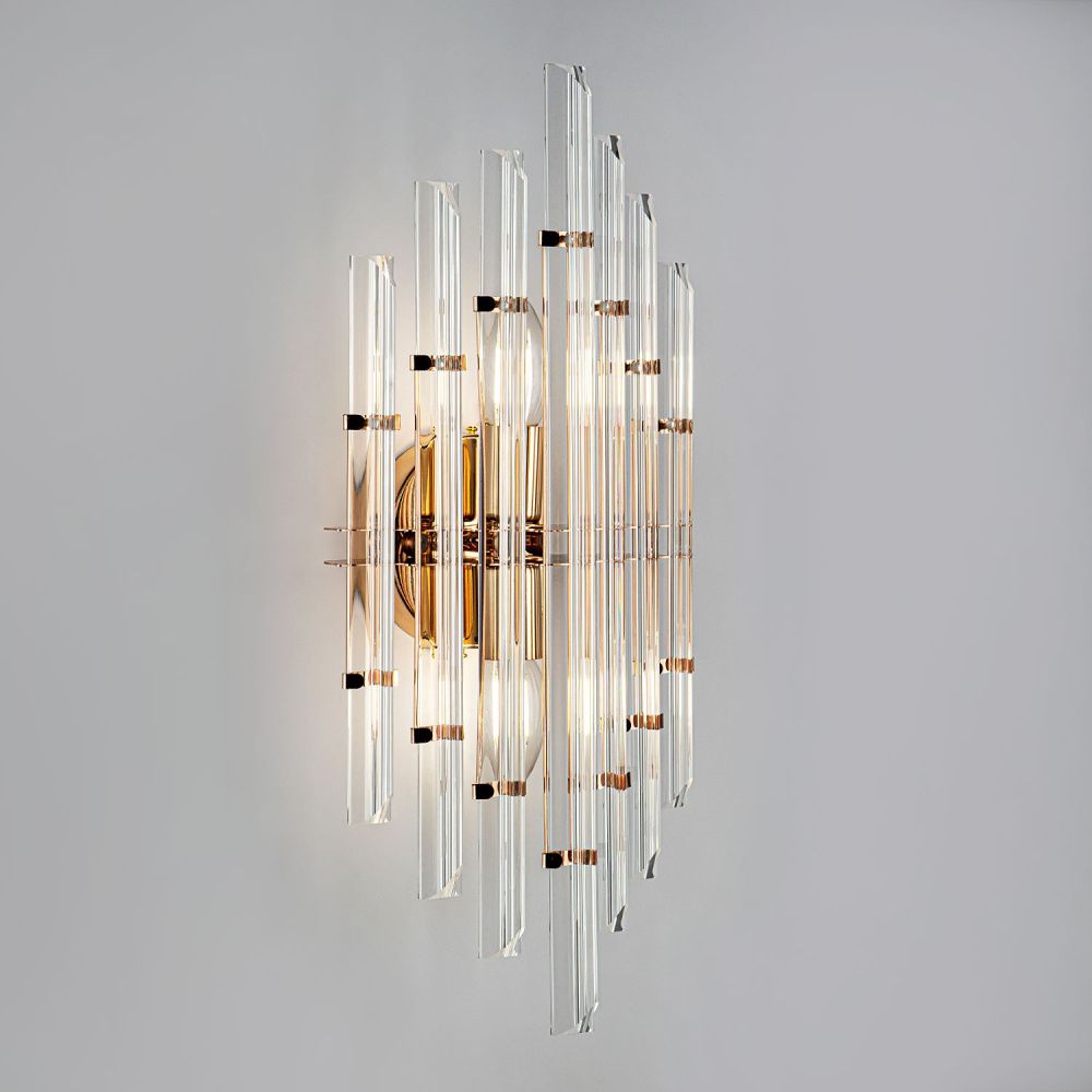 Бра 23*13*50 см, Е14 2x40W, Золото MODELUX ML.535.02 GD