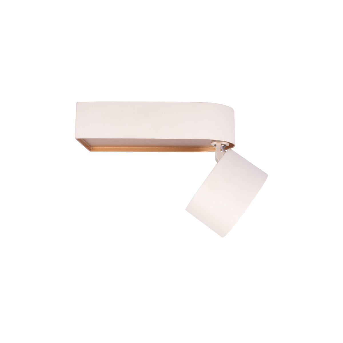 Накладной светильник 15*7*8,5 см, 1*LED*12W 4000K LOFT IT Knof 10324/A Gold White белый, золото