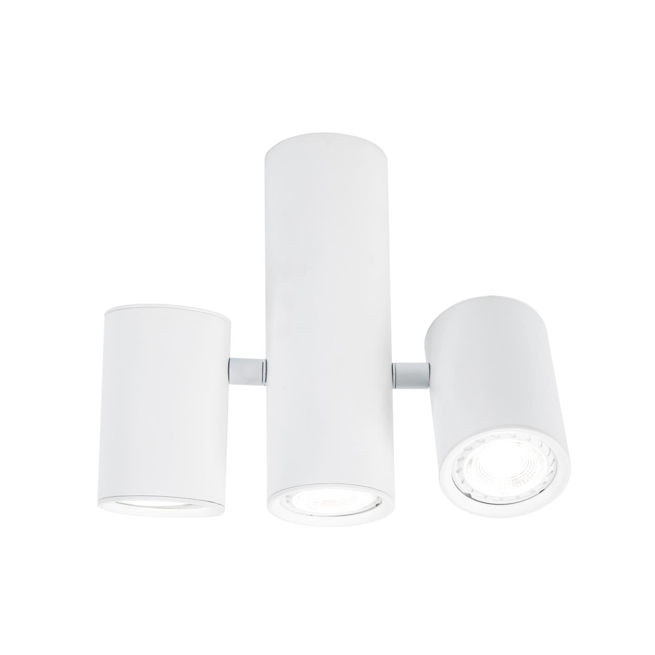 Светильник 21*6*18 см, GU10 3xGU10W, , Белый LED4U L2234-180 WH