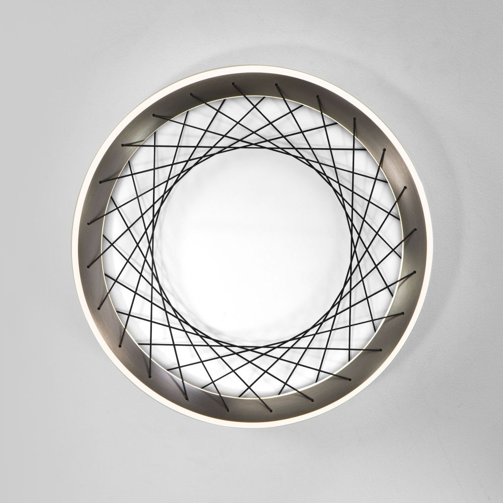Светильник 45*45*7,5 см, LED*31W, 4000K, Eurosvet Parafe 40022/1 LED, серый, a069302