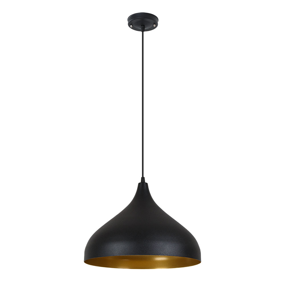Подвесной светильник 20*35 см, 1*E14, 40W, Arte Lamp Carmel A7076SP-1BK, Черный