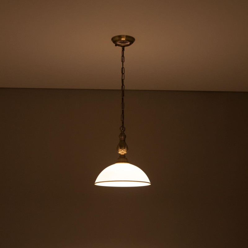 Светильник подвесной 30*100 см, 1*E27*75 W, Бронза Citilux Адриана CL405213