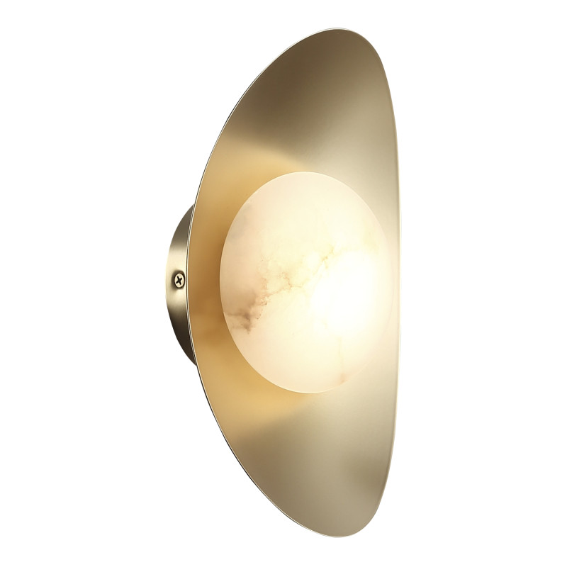 Светильник настенный PEARL 1*LED*7W 3000K ST LUCE SL6229.211.01 золотистый