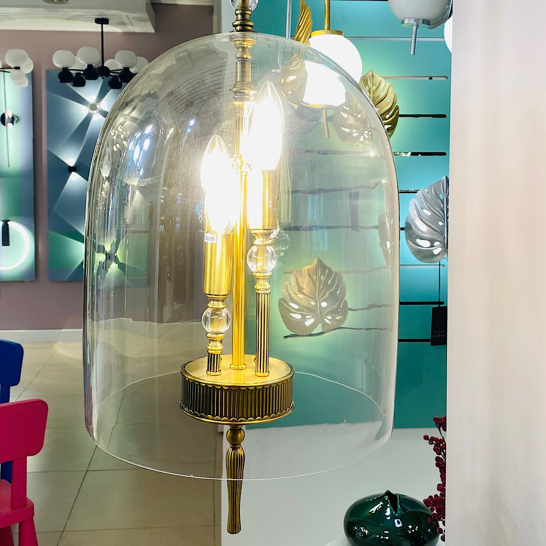 Подвесная люстра Odeon Light Bell 4892/3 Бронза