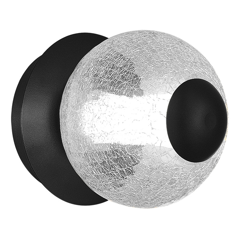 Светильник настенный светодиодный PEEK 1*LED*8,5W 3000K ST LUCE SL6120.401.01 черный