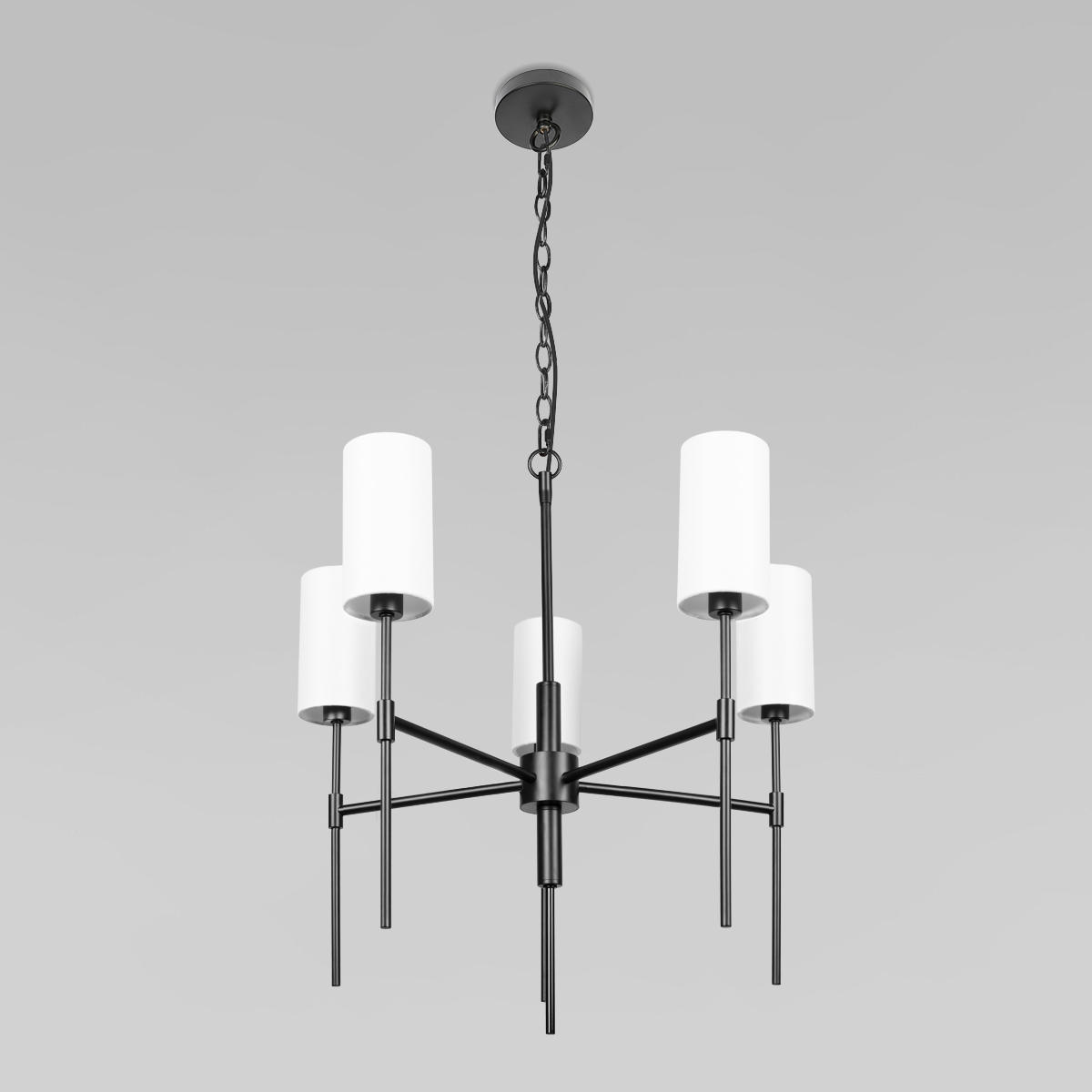 Подвесной светильник 60,5*72/222 см, 5*E14 LOFT IT Comfy 10307 Black черный