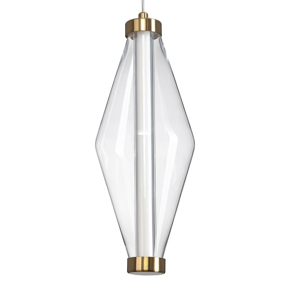 Подвесной светильник *12*45-165 см, *LED*5W, 3000K, Citilux Tanna CL253010, Латунь