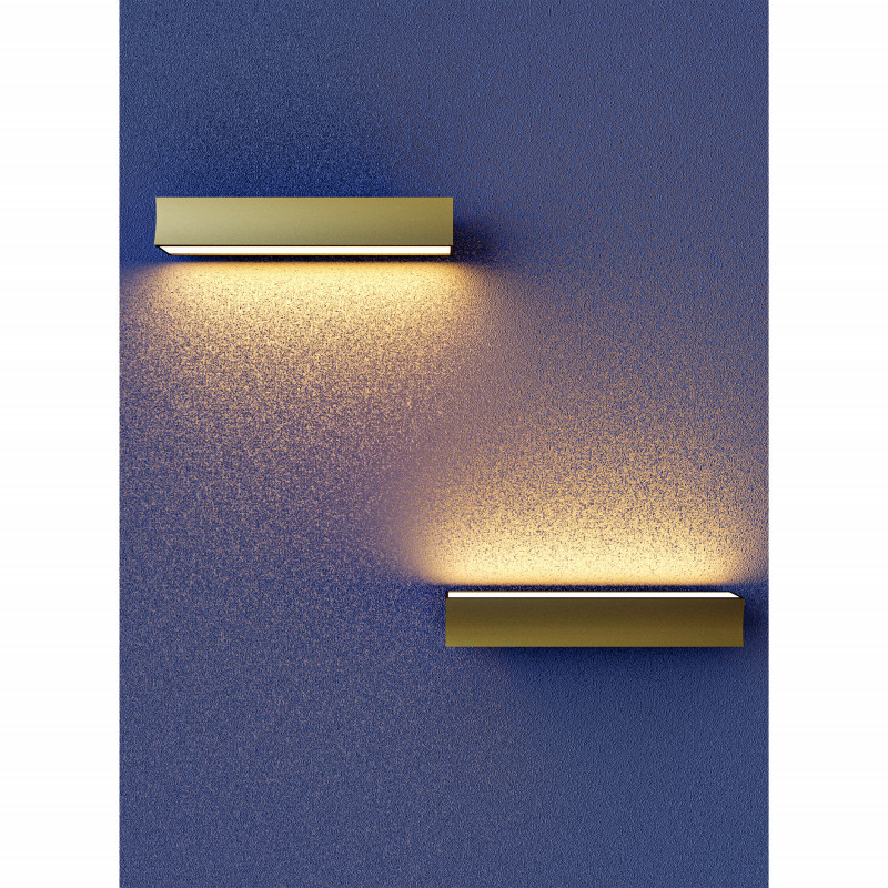 Бра 40,55*6,88*10 см, LED *  14W, 3000К Mantra Hanok 7778, золотой