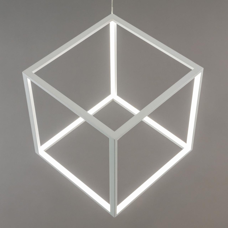Подвесной LED светильник Citilux Куб CL719300 Белый, 40W*4000K