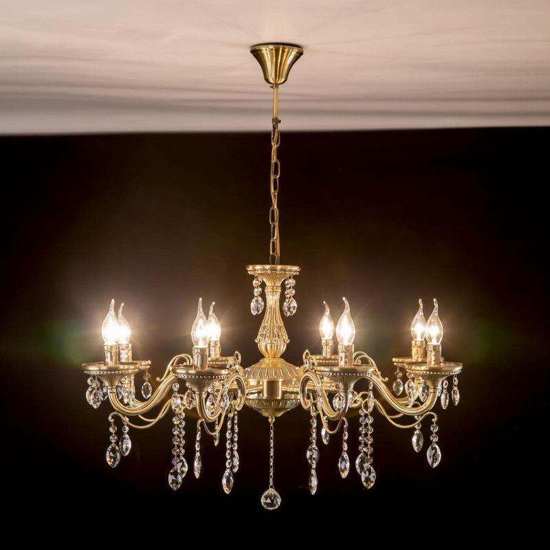 Люстра 80 см Citilux Кармен CL404183 бронза