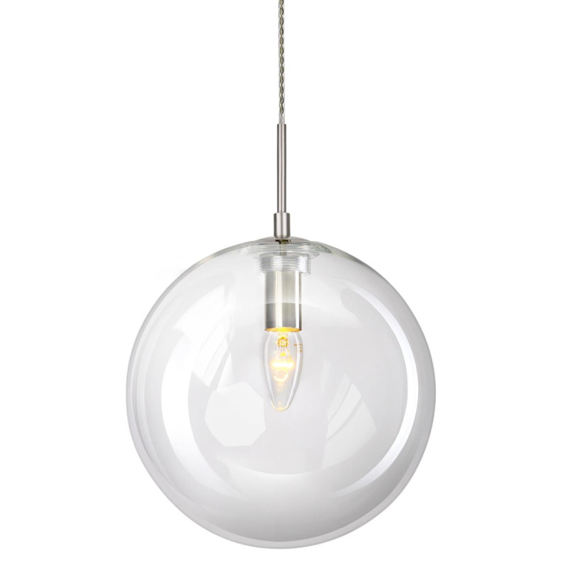 Светильник подвесной 25*135 см, 1*E14 Матовый хром Citilux Томми CL102631