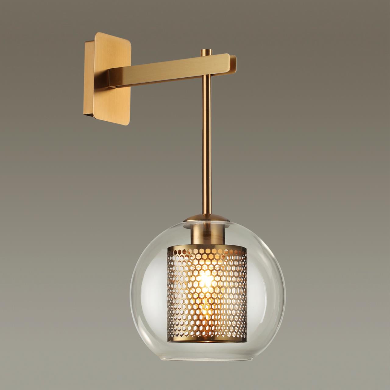 Бра Odeon Light Clocky 4939/1W Бронза