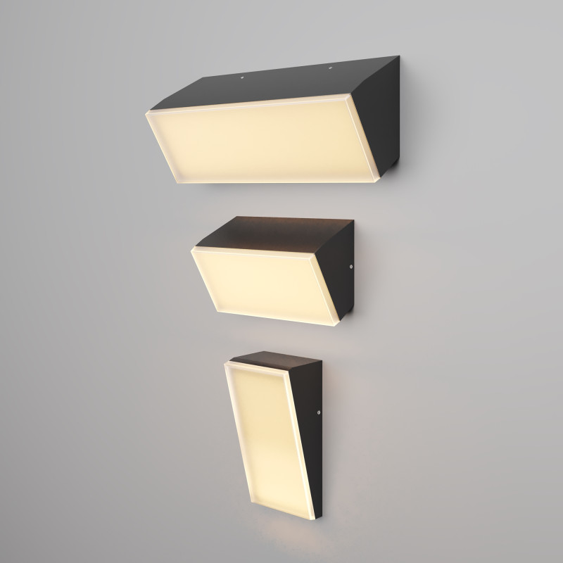 Светильник настенный 11,3*30*10 см, LED, 20W, 3000К, Maytoni Brick O436WL-L20GF3K серый