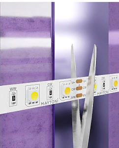 Светодиодная лента 24В 5050 14,4Вт/м MIX 5м IP20