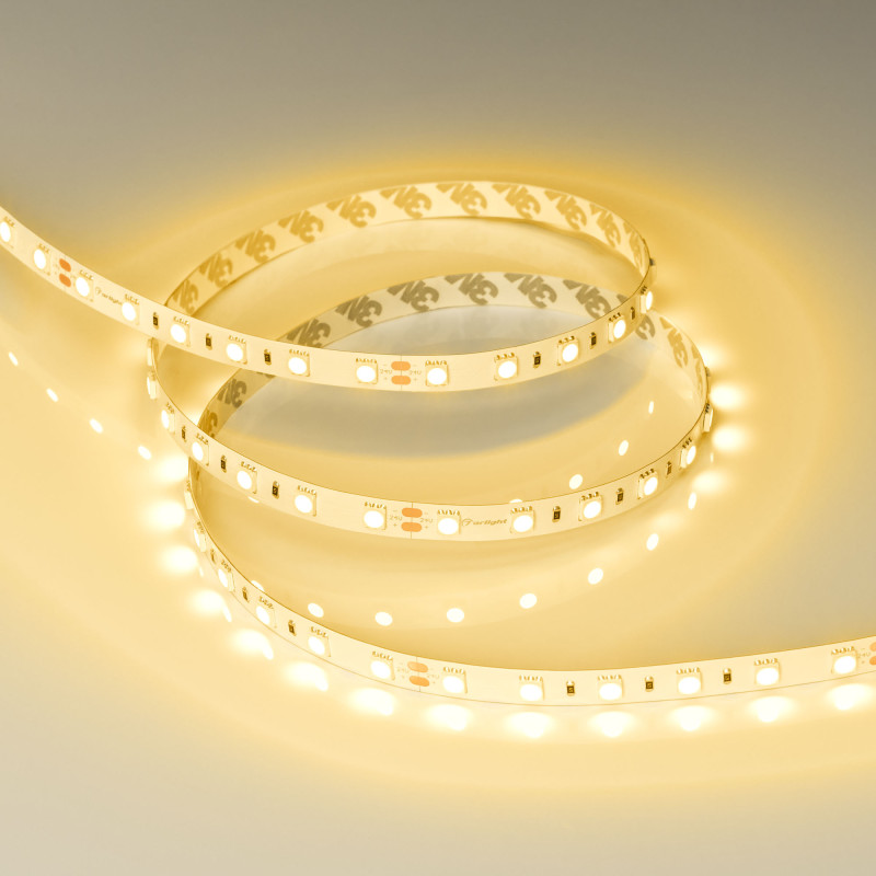 Лента RT-B60-10mm 24V Yellow (14.4 W/m, IP20, 5060, 5m) (Arlight, 14.4 Вт/м, IP20) 008816(2). Цена указана за 5 метров. Продается кратно 5 метрам.
