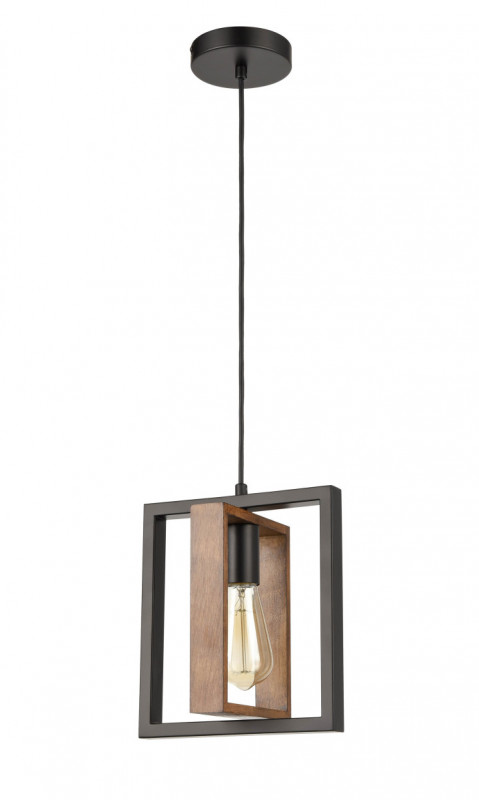 Подвесной светильник 18*23*152 см, 1*E27 черный Vele Luce Thomas VL6432P11