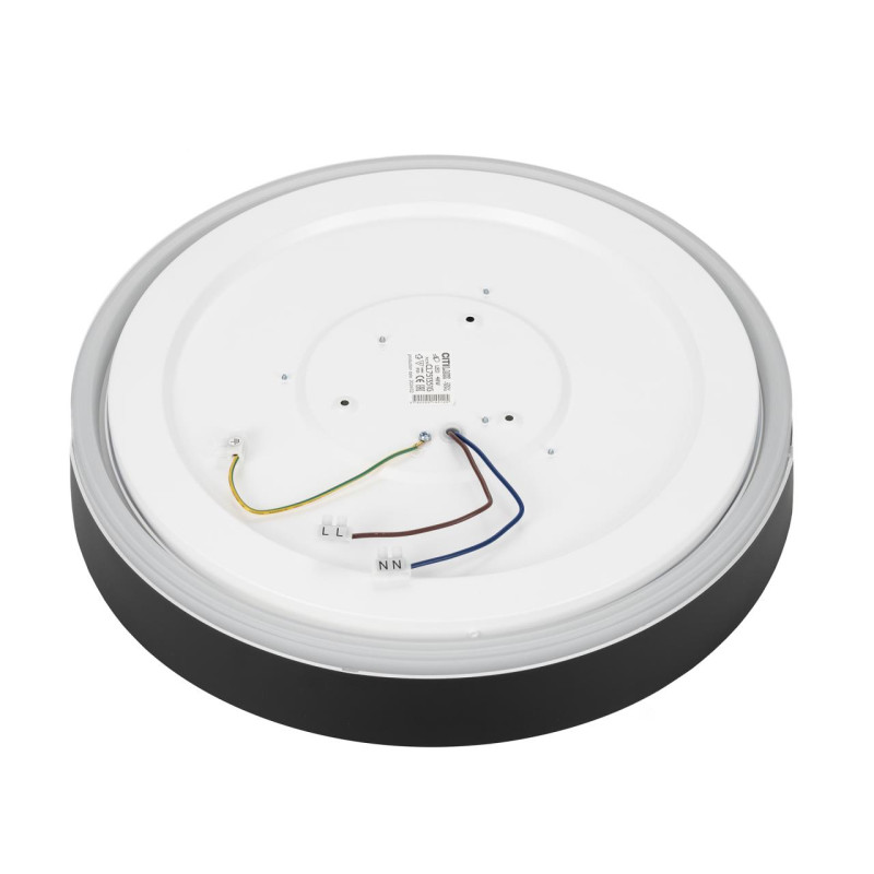 Светильник 40 см, 48W, 3000-5000K с пультом Citilux CL751351G BOSS Черный+Золото LED