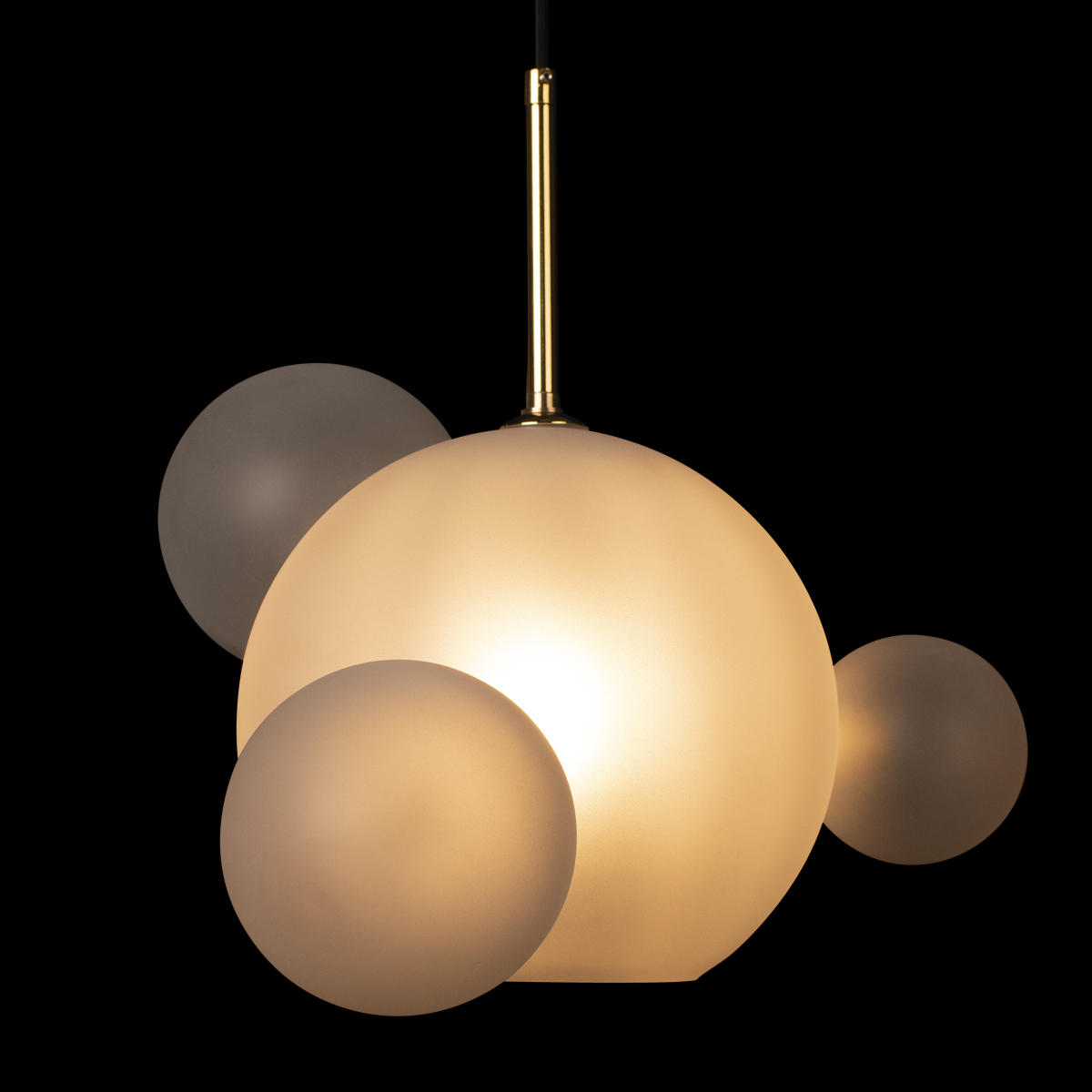 Подвесной светильник 39*31 см, 1*E14*40W LOFT IT Bolle 2030-P4 mini золото
