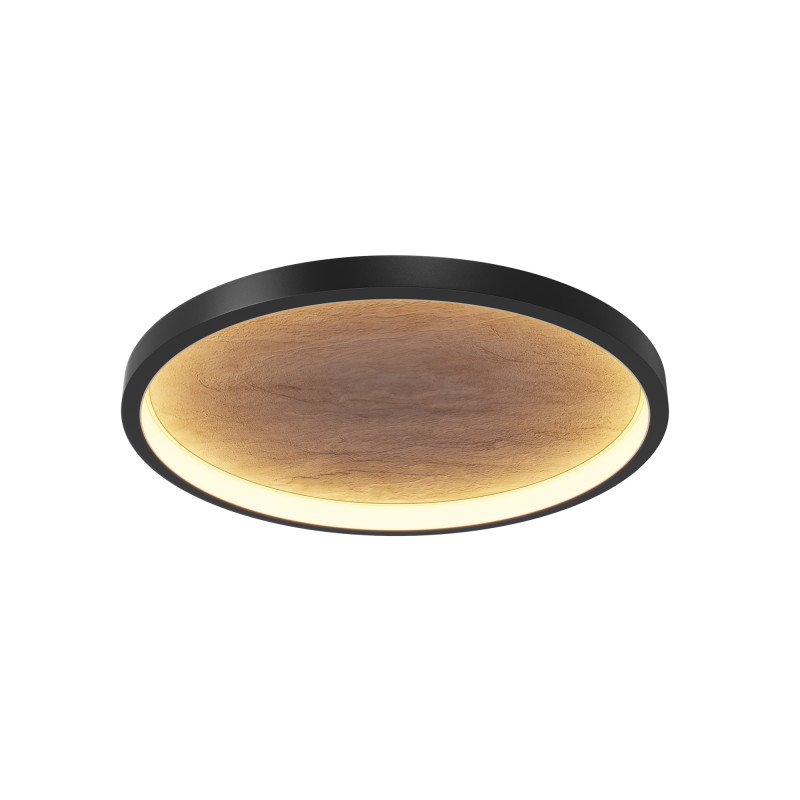 Накладной светильник 59,5*59,5*7 см,  LED, 40W, 3000К, Maytoni Orign MOD311CL-L40B3K черный