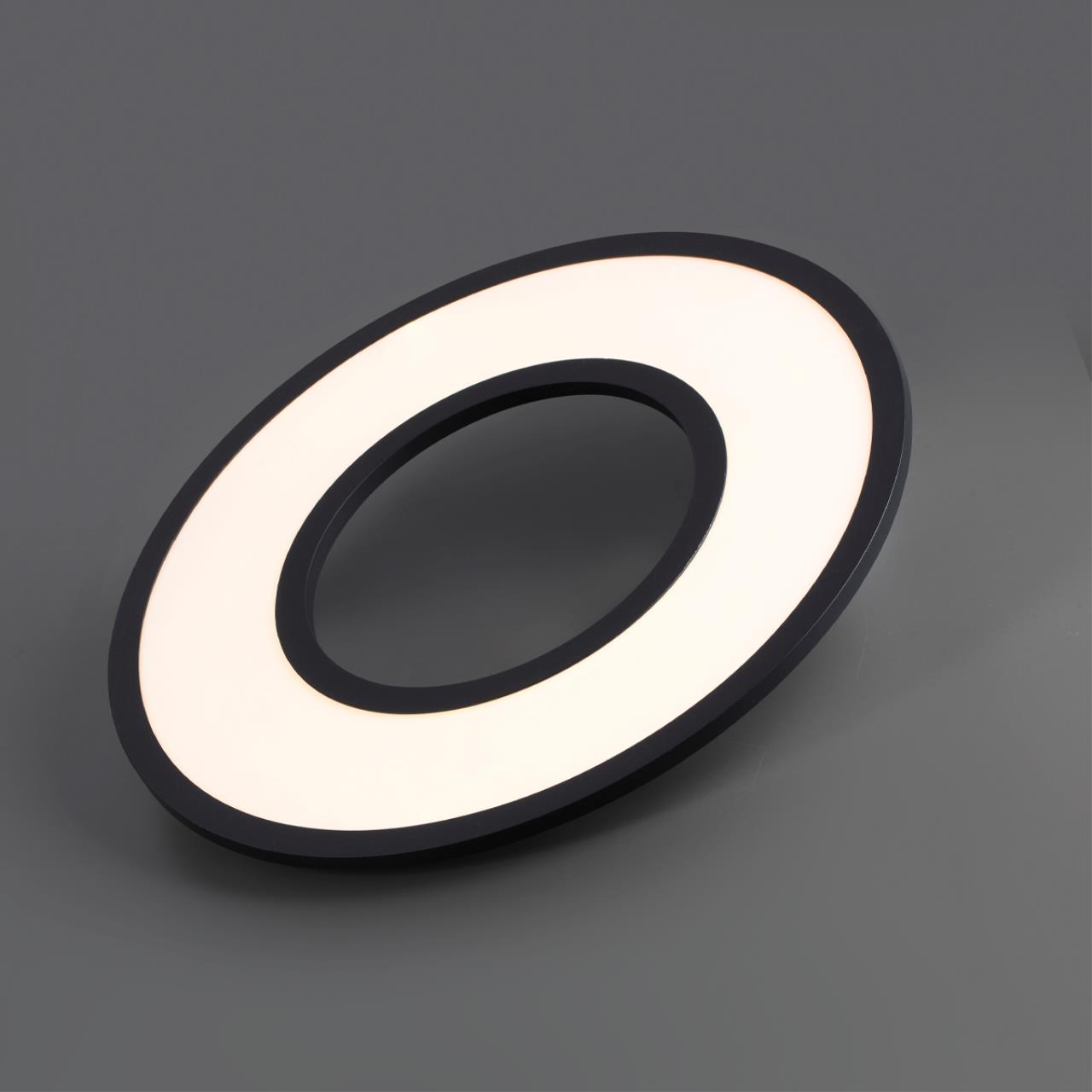 Потолочный светильник *48,5*4 см, LED 1*42W, 3000-4000-6500 К, Sonex Altair 7717/42L, белый/черный