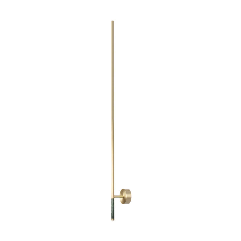 Бра 123 см 1*LED*17W, 3000К Loft It 10150/1230 Green Handle, Золото, зеленый