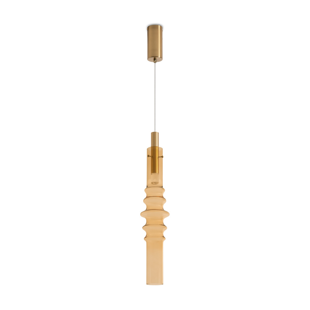 Подвесной светильник *11,5*70-260 см, 1*LED*6W, 3000K, Freya  FR5635PL-L6AM, Латунь